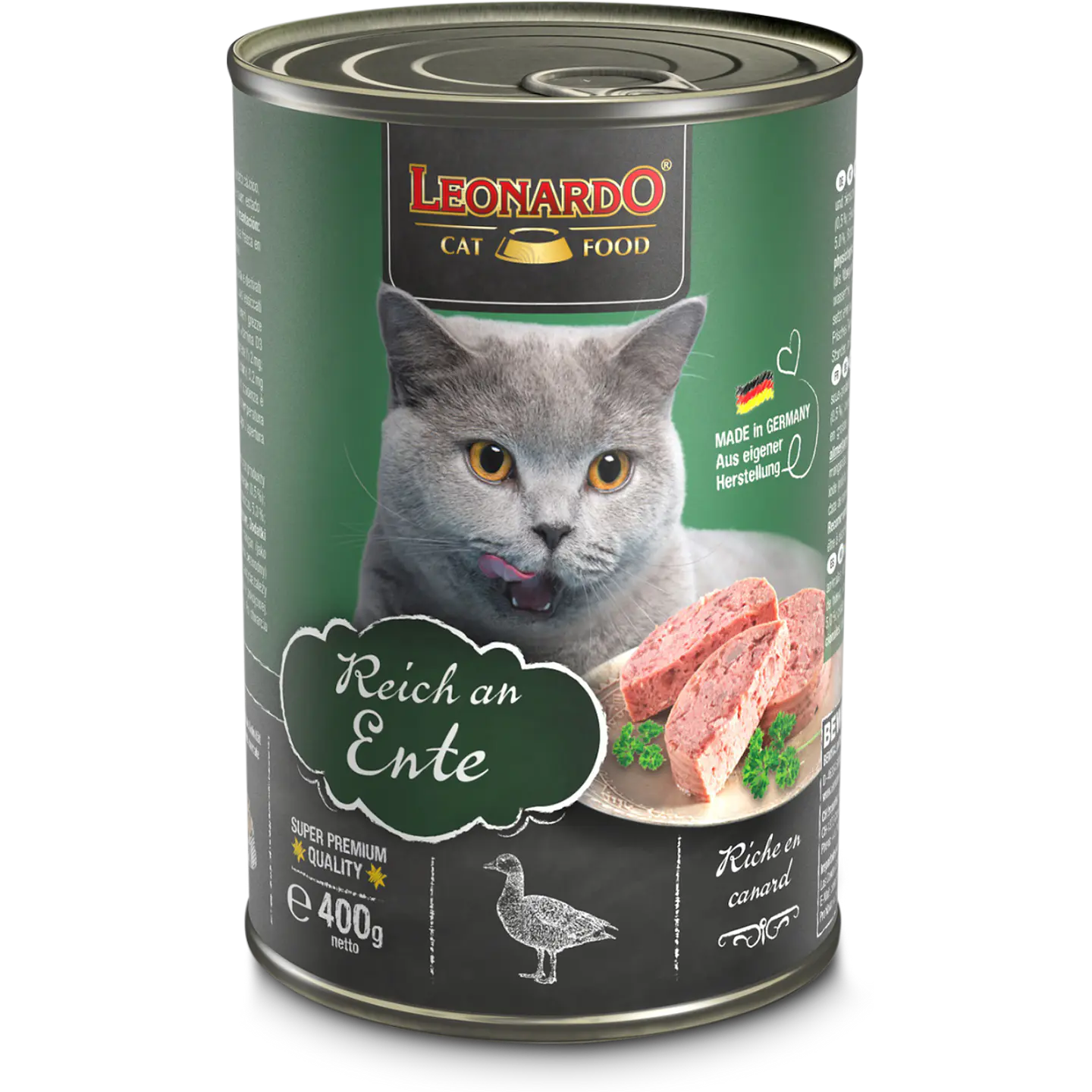 Leonardo QS rico en pato - 400 gramos 1