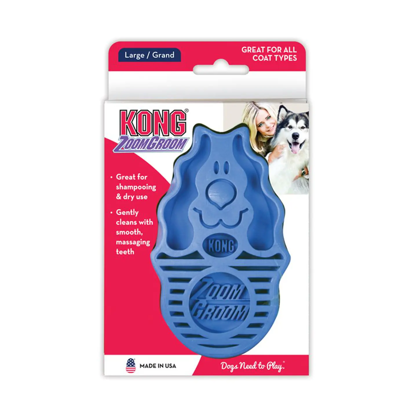 Kong ZoomGroom Dog  2