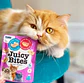 Juicy bites para gatos sabor Camarón/ Comida de mar  - Miniatura 2