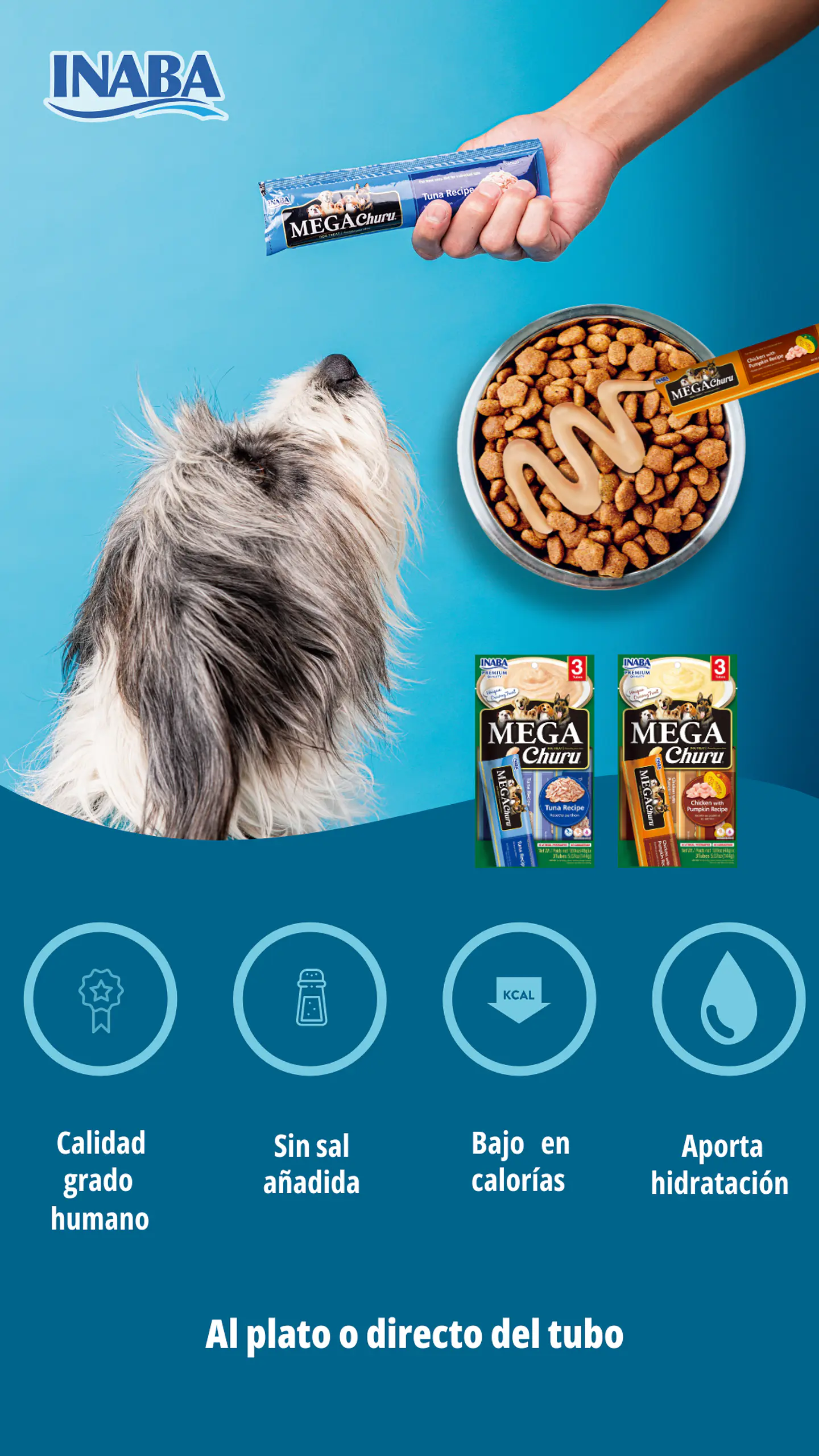 Megachuru para perro sabor Pollo 3