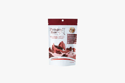 Snack para perro Patagon Raw de Vacuno 40g
