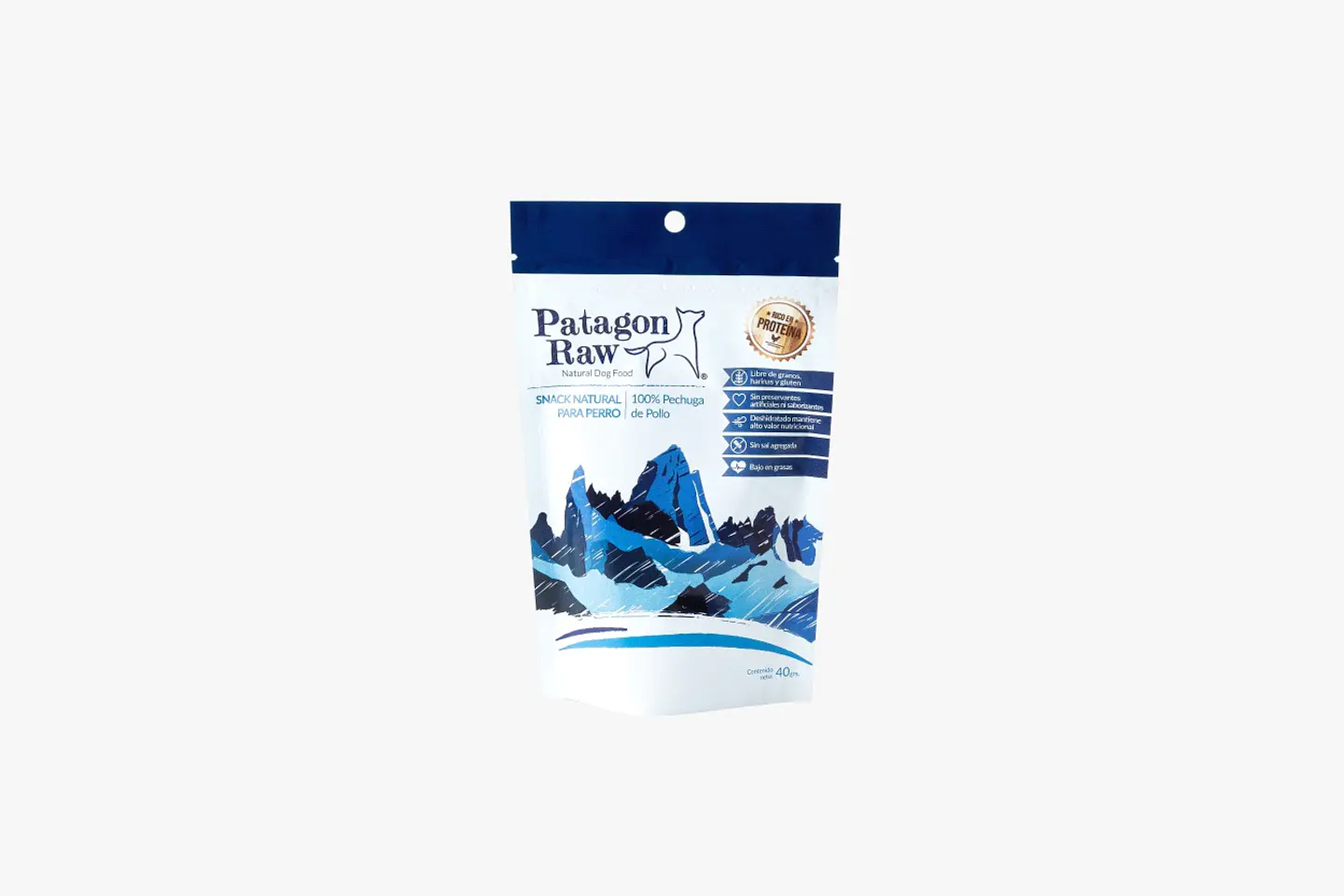 Snack para perro Patagon Raw de Pollo 40g 1