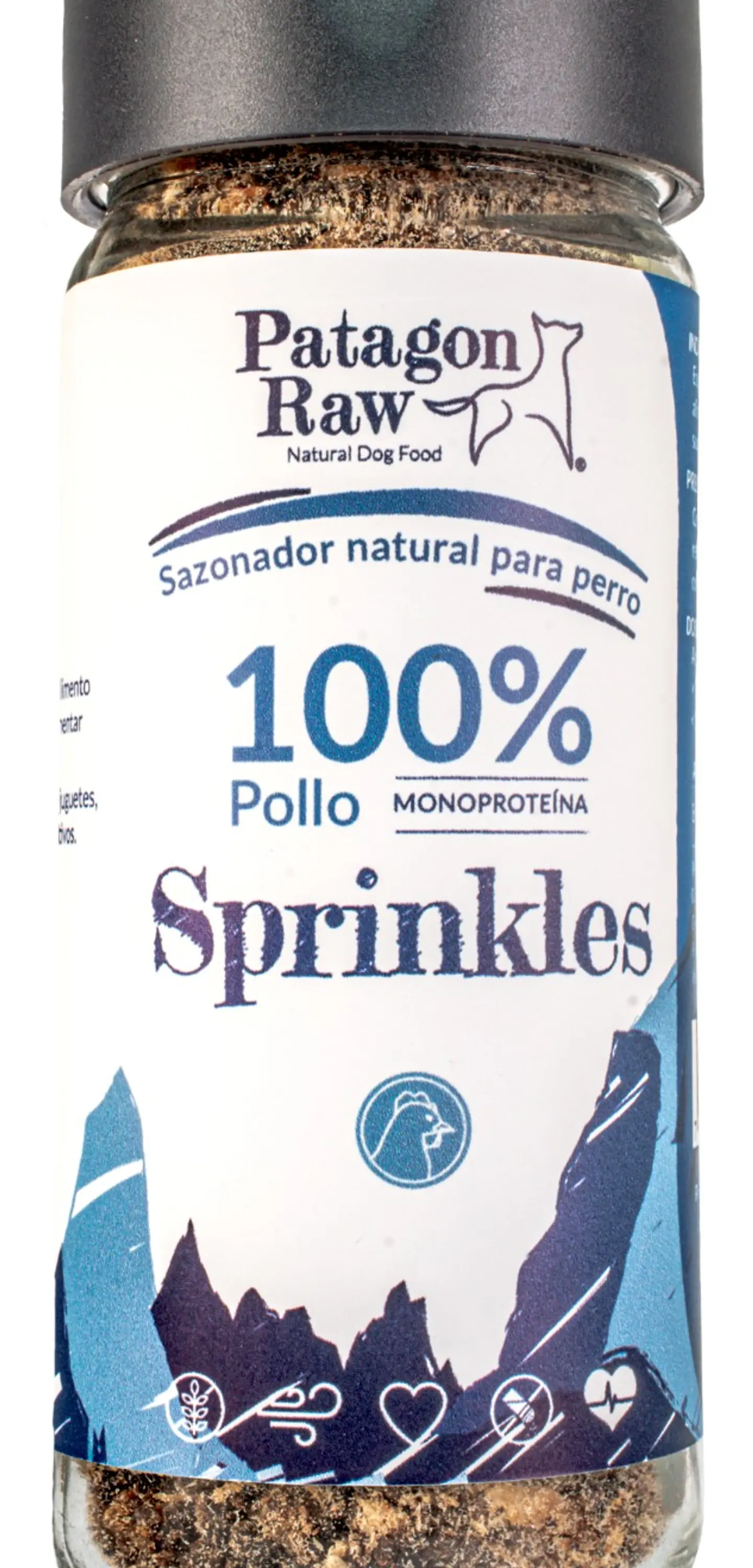 Patagon Raw Sazonador sabor Pollo 60g 1
