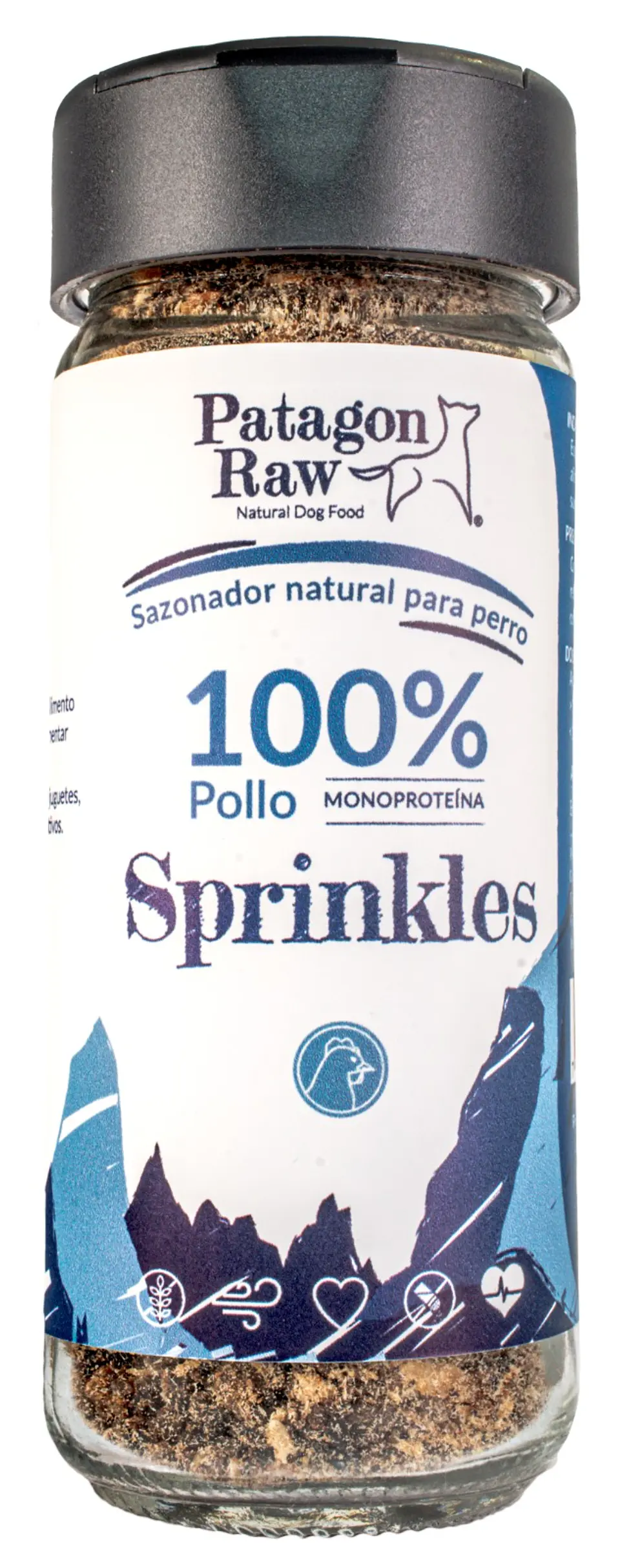 Patagon Raw Sazonador sabor Pollo 60g 1