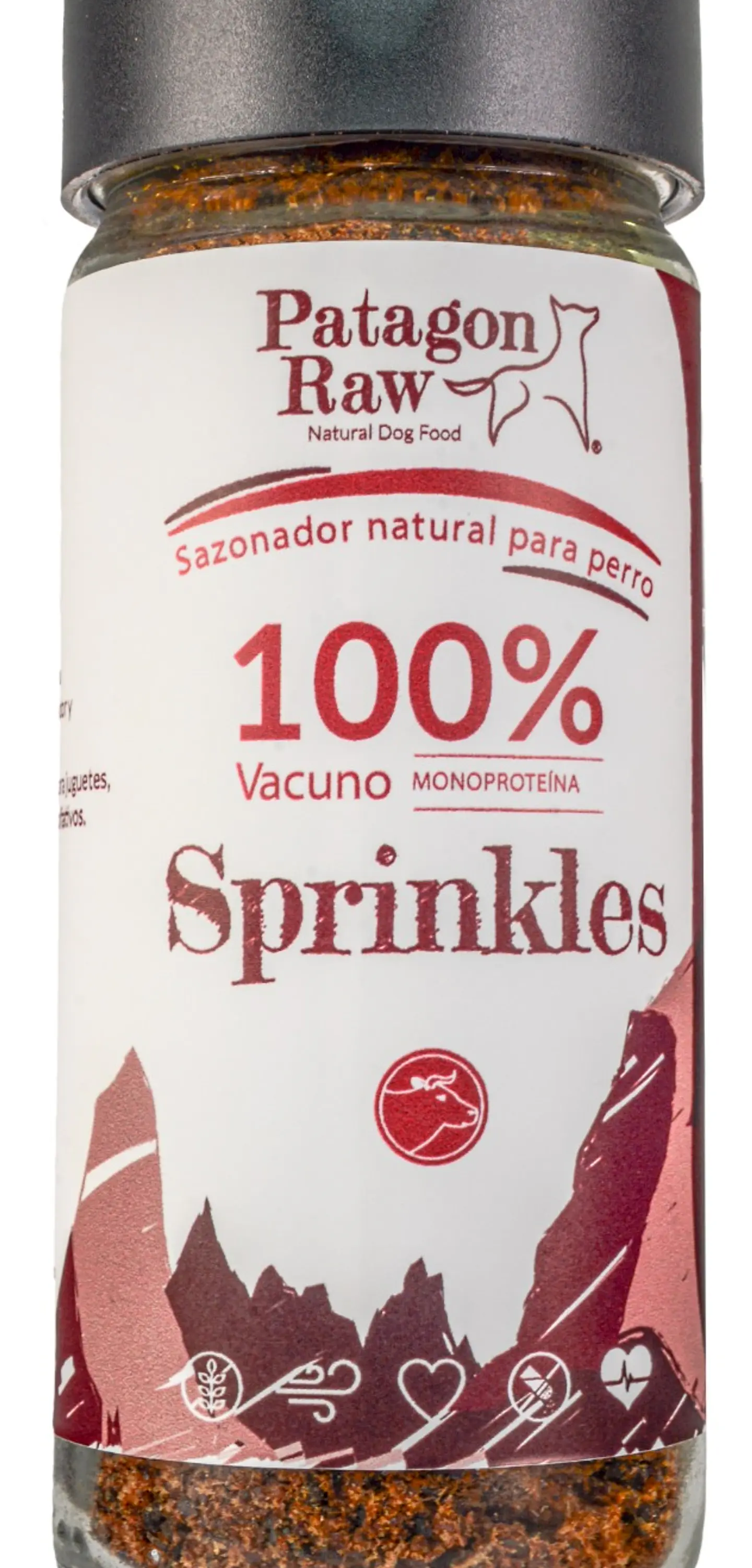 Patagon Raw Sazonador sabor Vacuno 60g 1