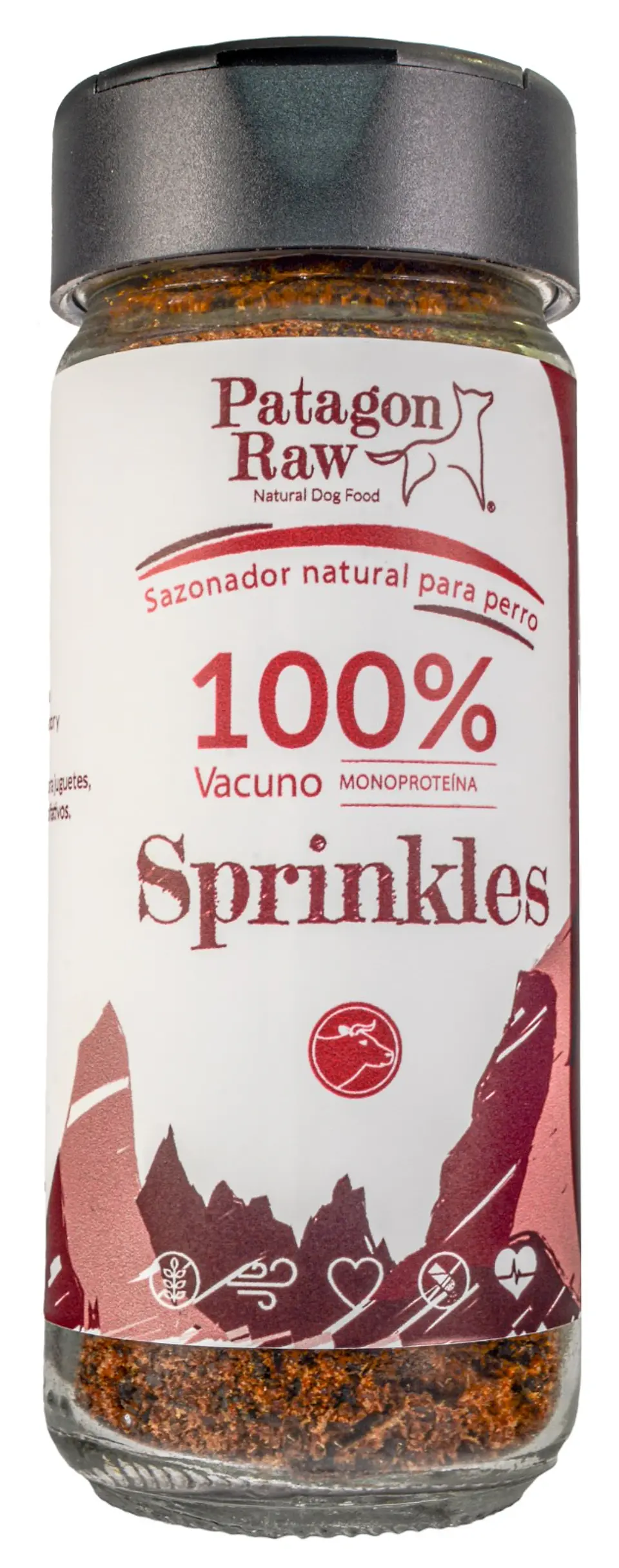 Patagon Raw Sazonador sabor Vacuno 60g 1