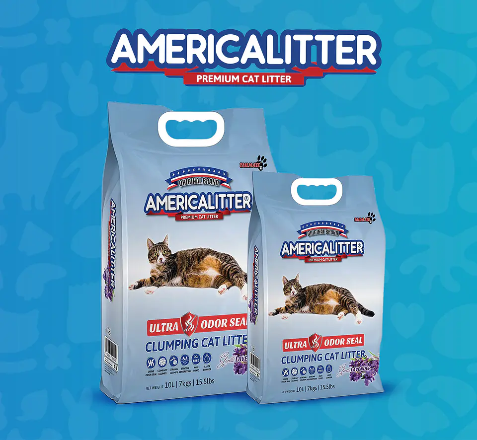 America Litter Arena Sanitaria Ultra Odorseal con Aroma Lavanda  1