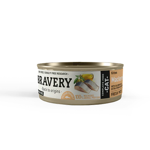 Bravery Mackerel kitten wet food