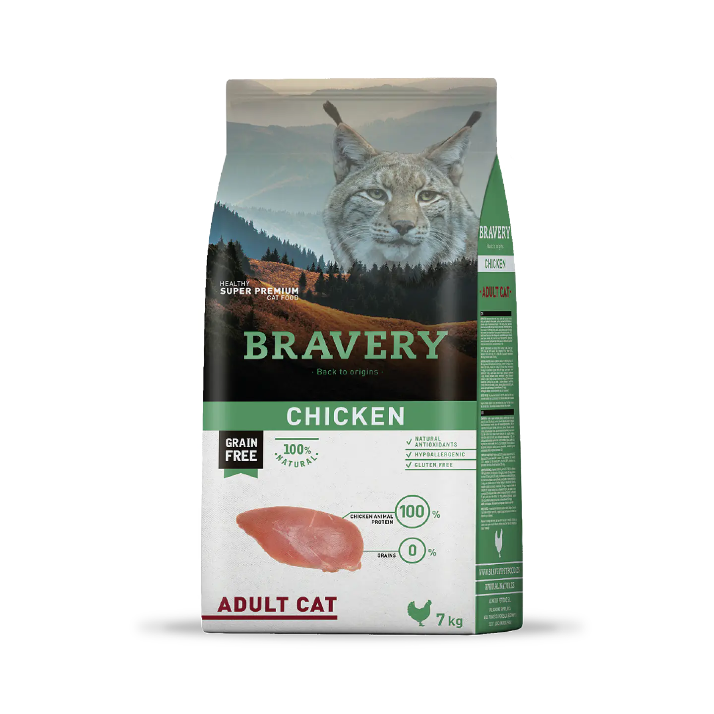 Bravery Chicken Adult Cat  1