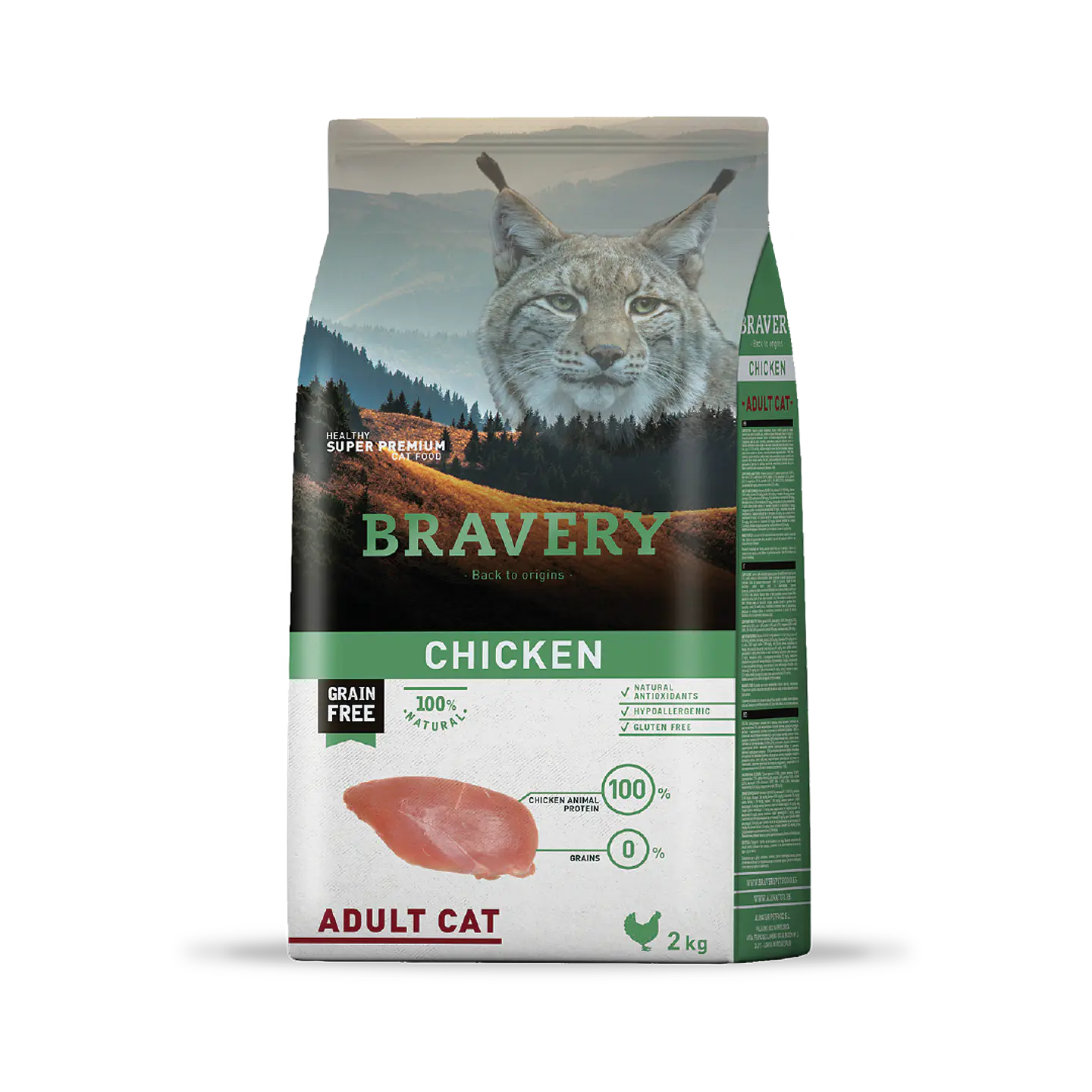 Bravery Chicken Adult Cat  2