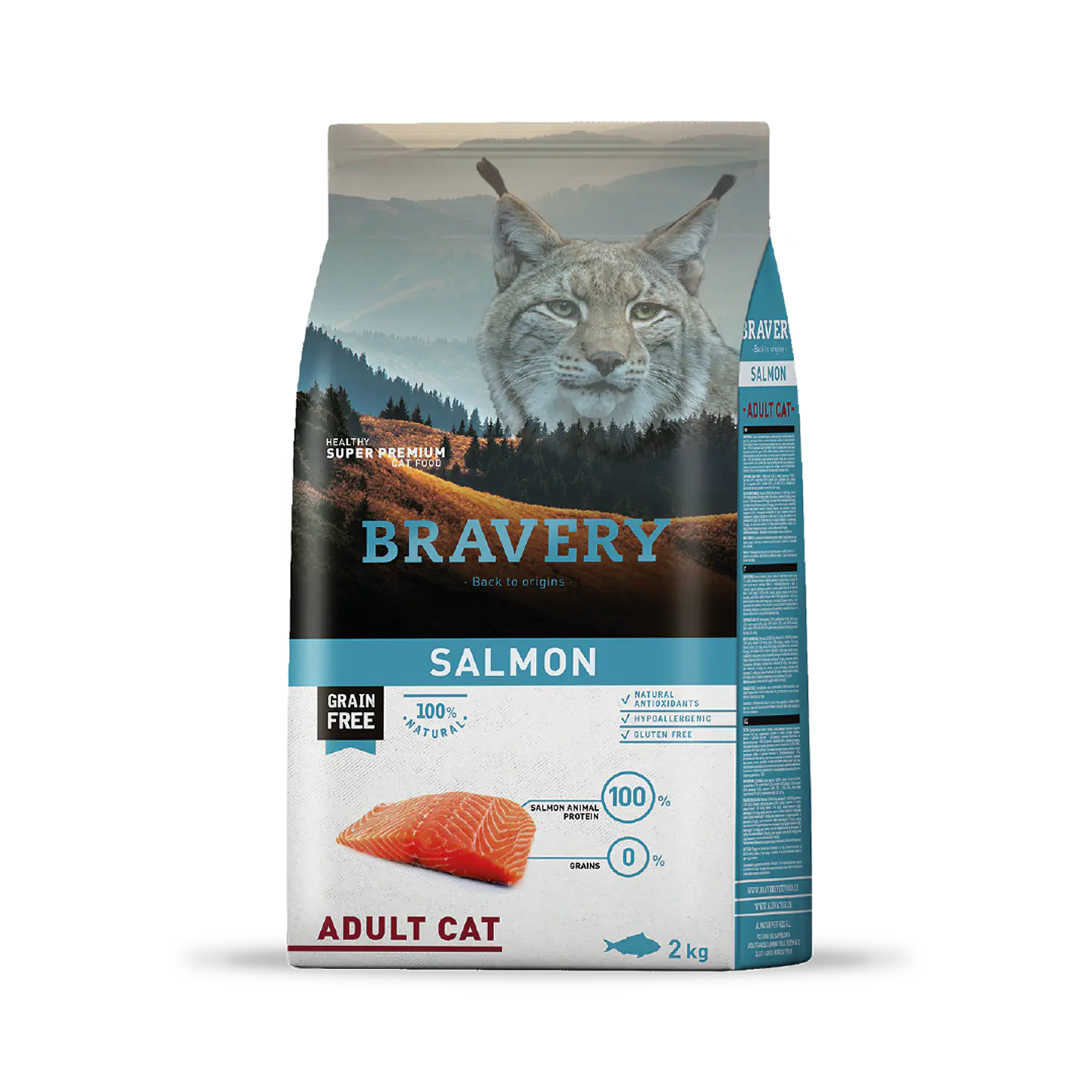 Bravery Salmon Adult Cat 1