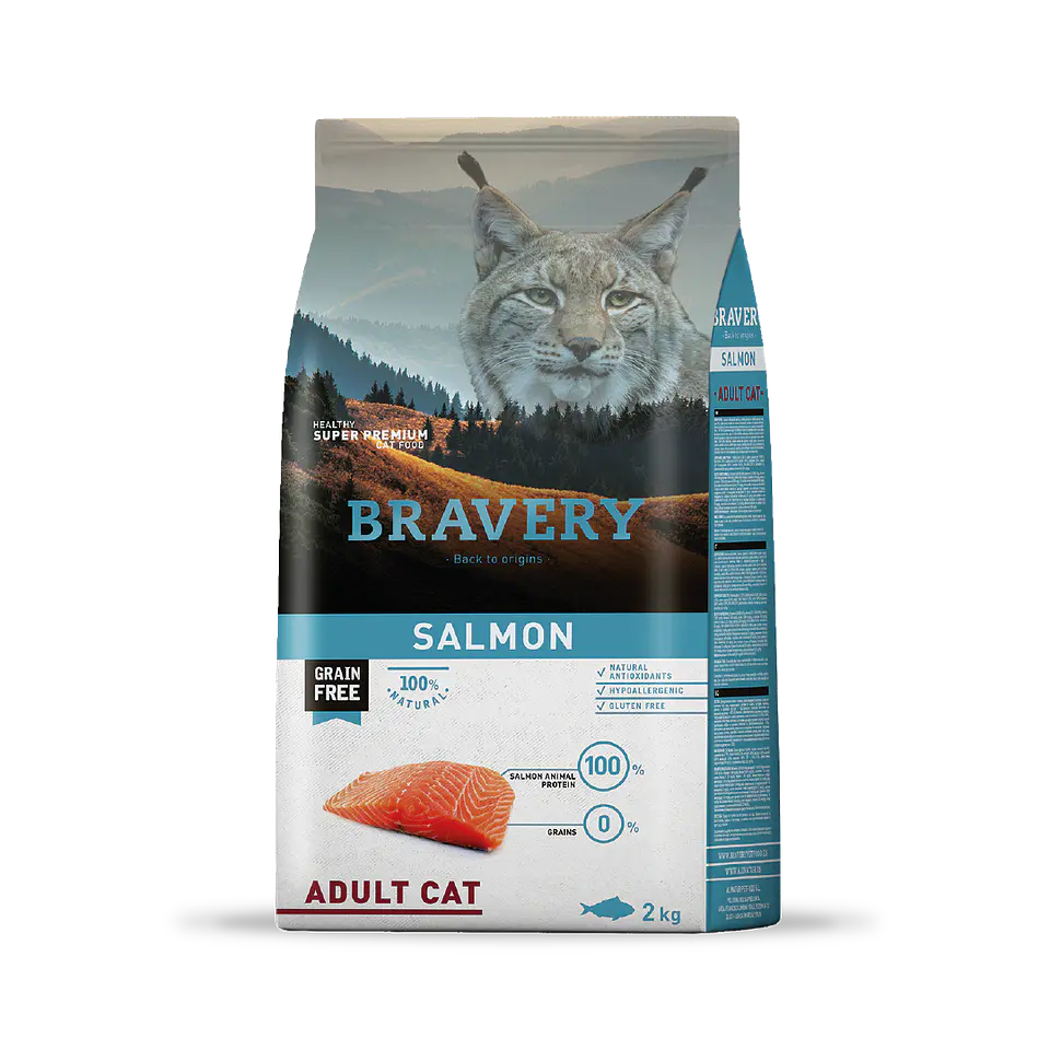 Bravery Salmon Adult Cat 1