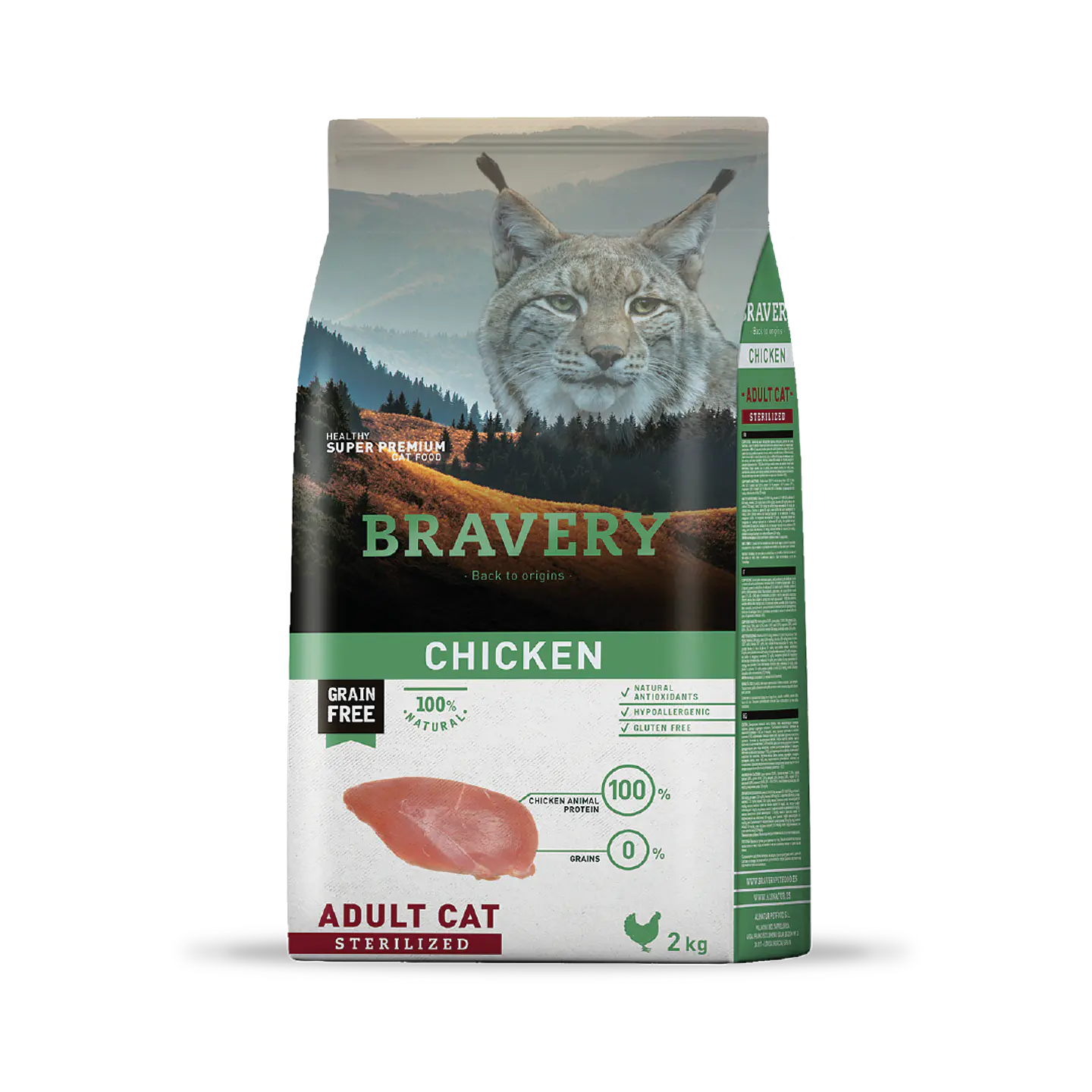 Bravery Chicken Adult Cat Sterilized  1