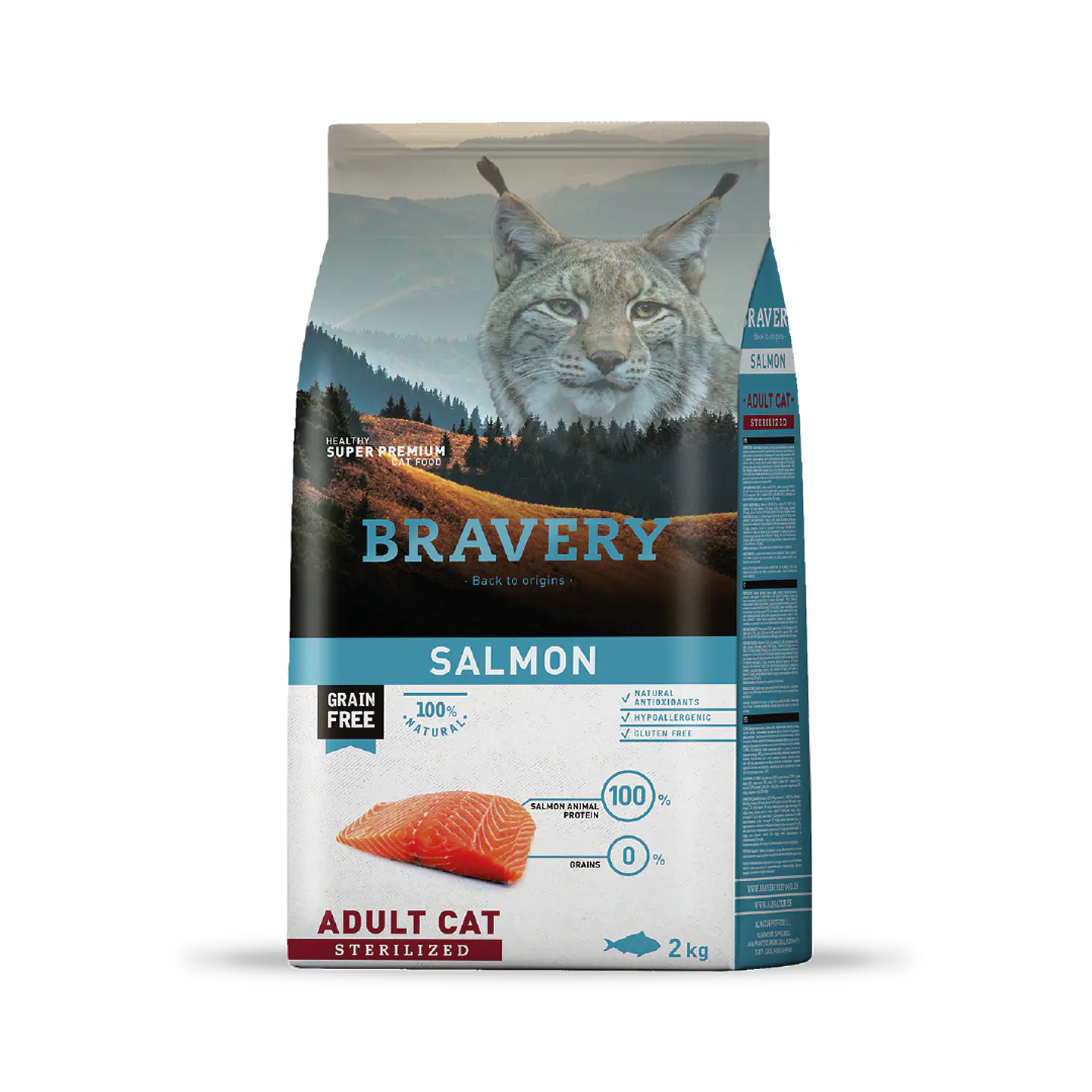 Bravery Salmon Adult Cat Sterilized 1