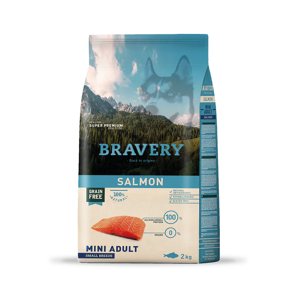 Bravery Salmon Mini Adult 1