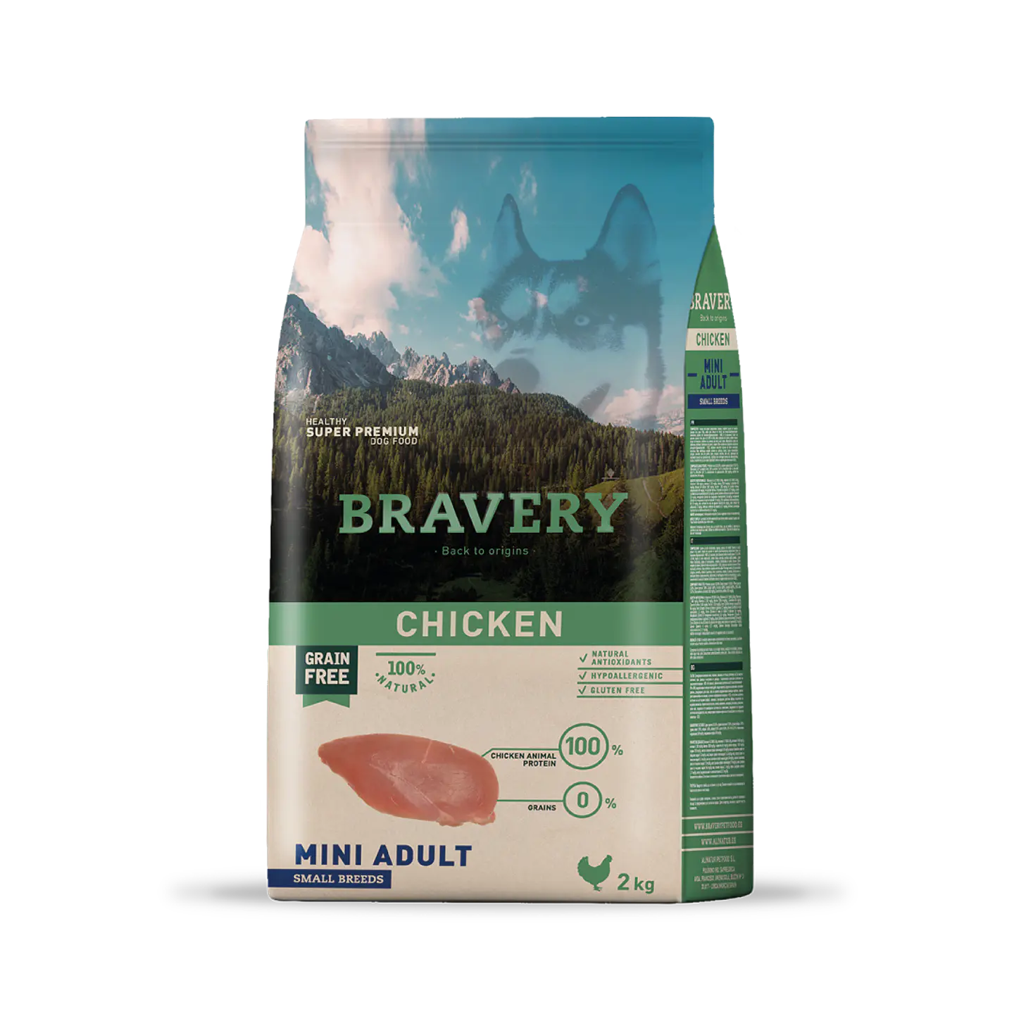 Bravery Chicken Mini Adult 1