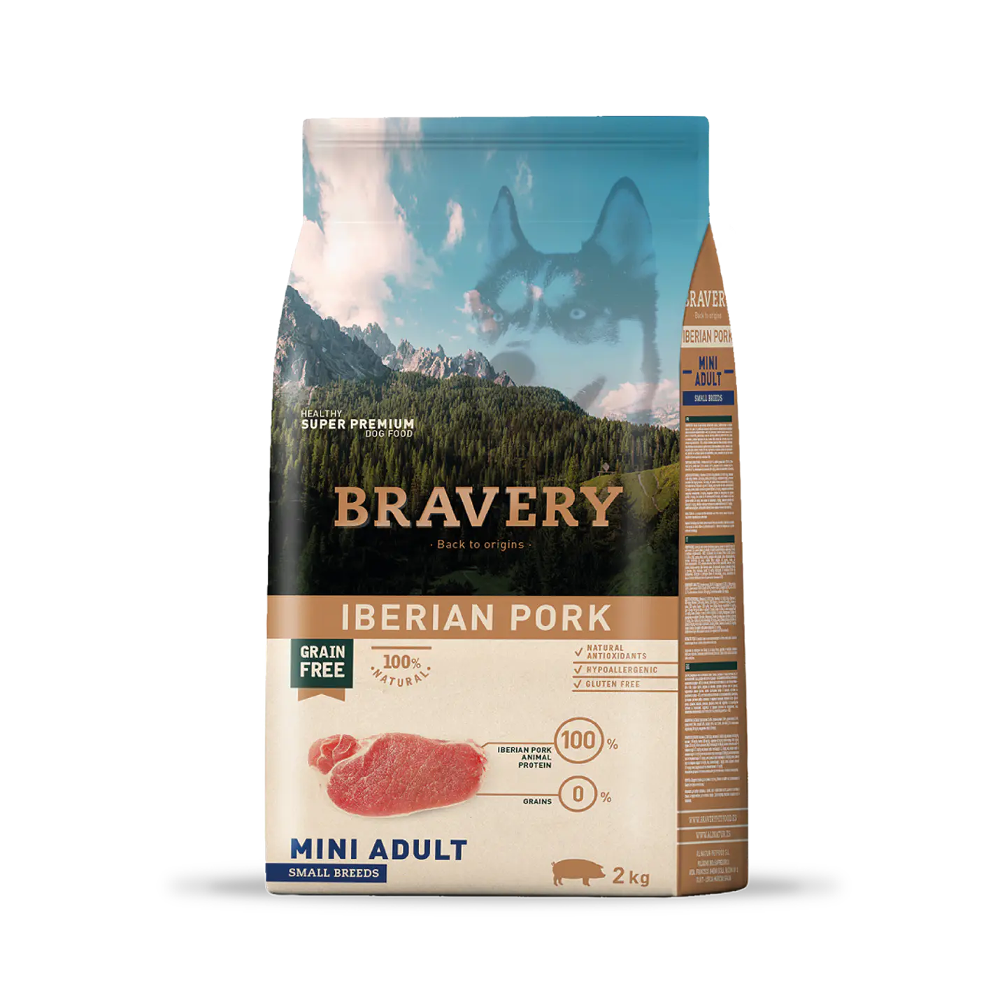 Bravery Iberian Pork Mini Adult 1