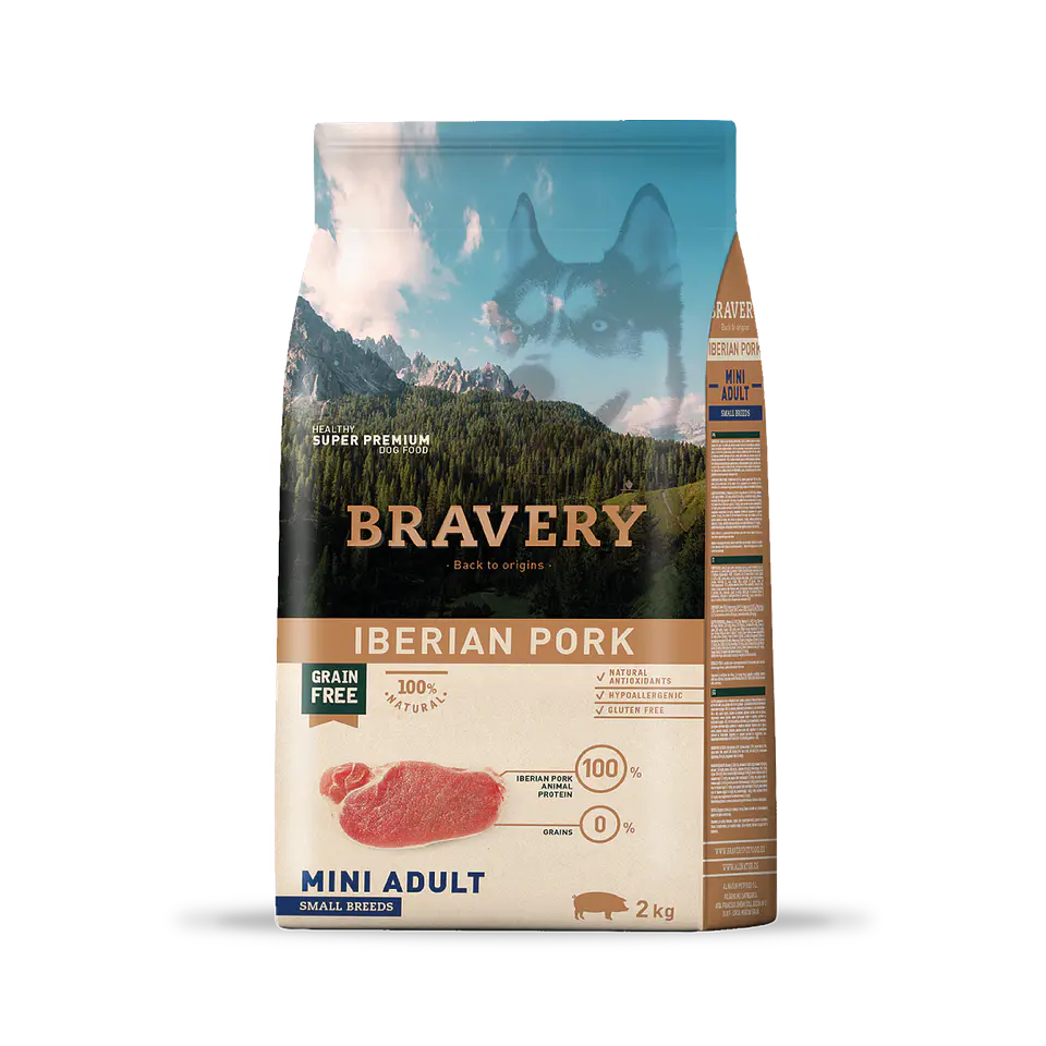 Bravery Iberian Pork Mini Adult 1