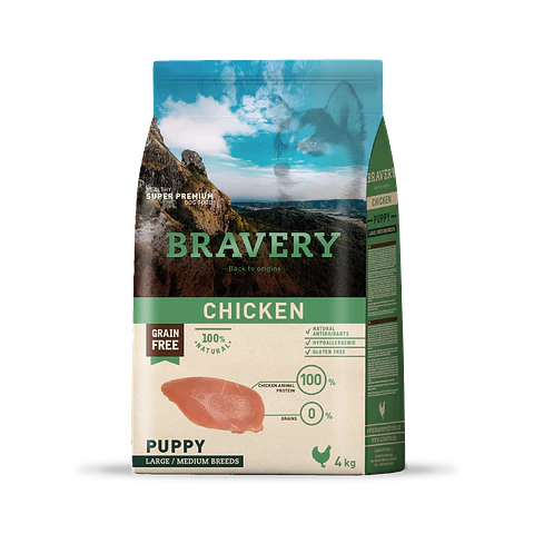 Bravery Chicken Puppy Medium/large 