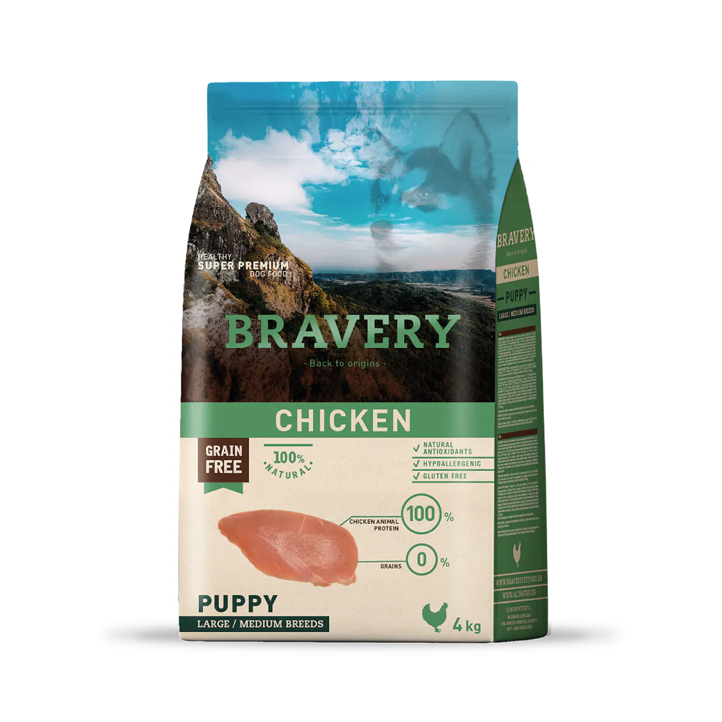 Bravery Chicken Puppy Medium/large  1
