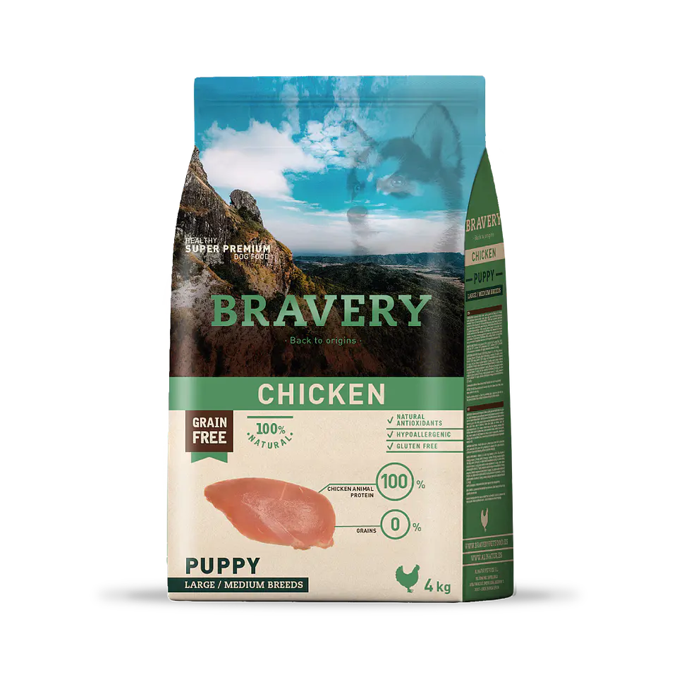 Bravery Chicken Puppy Medium/large  1