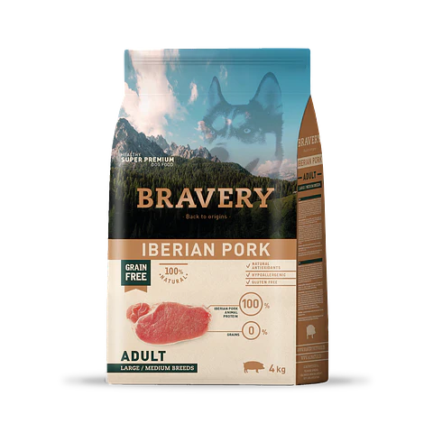 Bravery Iberian Pork Adulto Medium/Large