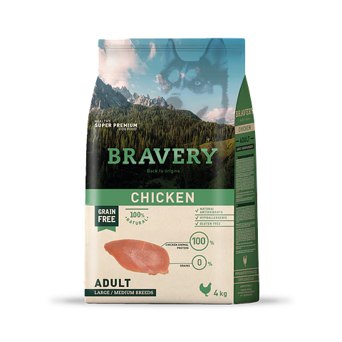 Bravery Chicken Adulto Medium/Large 