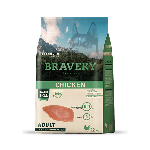 Bravery Chicken Adulto Medium/Large 