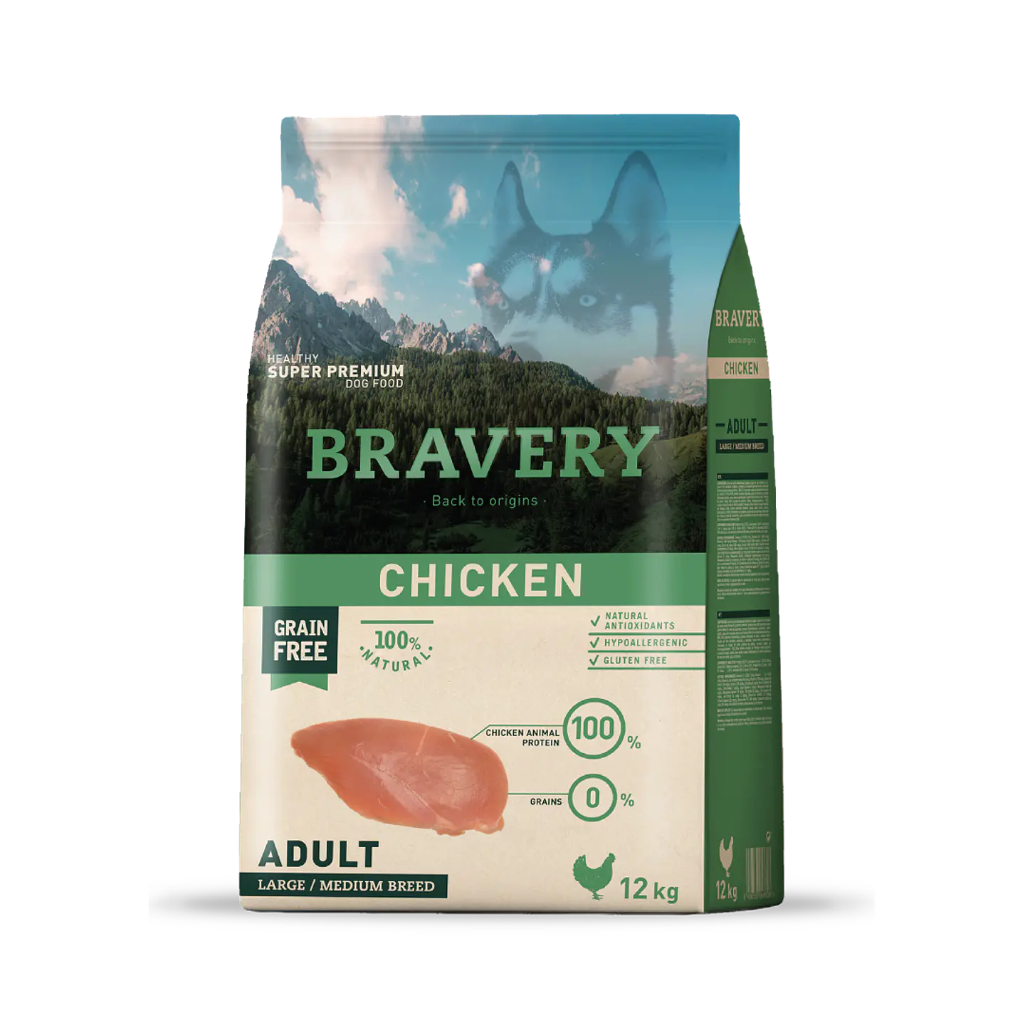 Bravery Chicken Adulto Medium/Large  2