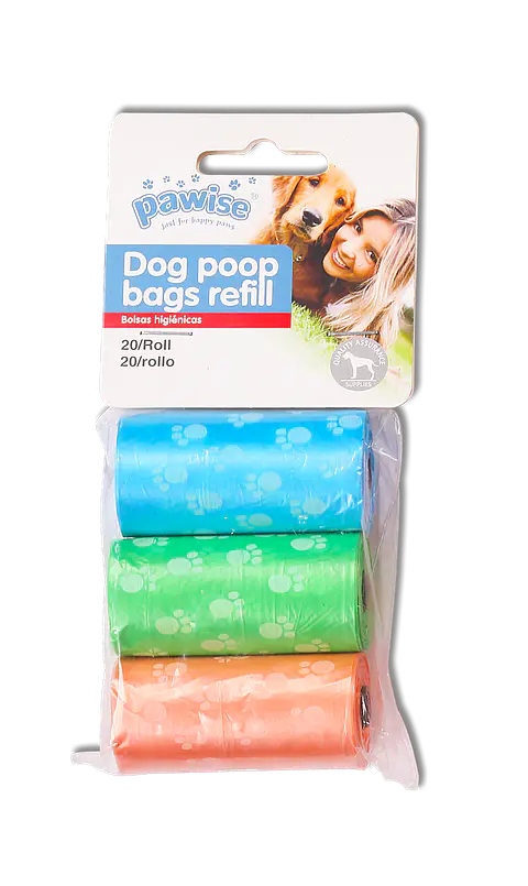 Poop Bags 3x20 unidades 