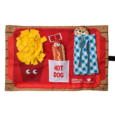 Outward Hound Mat de entrenamiento Comida rápida 