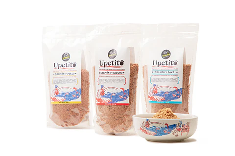 Suplemento Tributo Upetito sabor Salmón Vacuno 180g