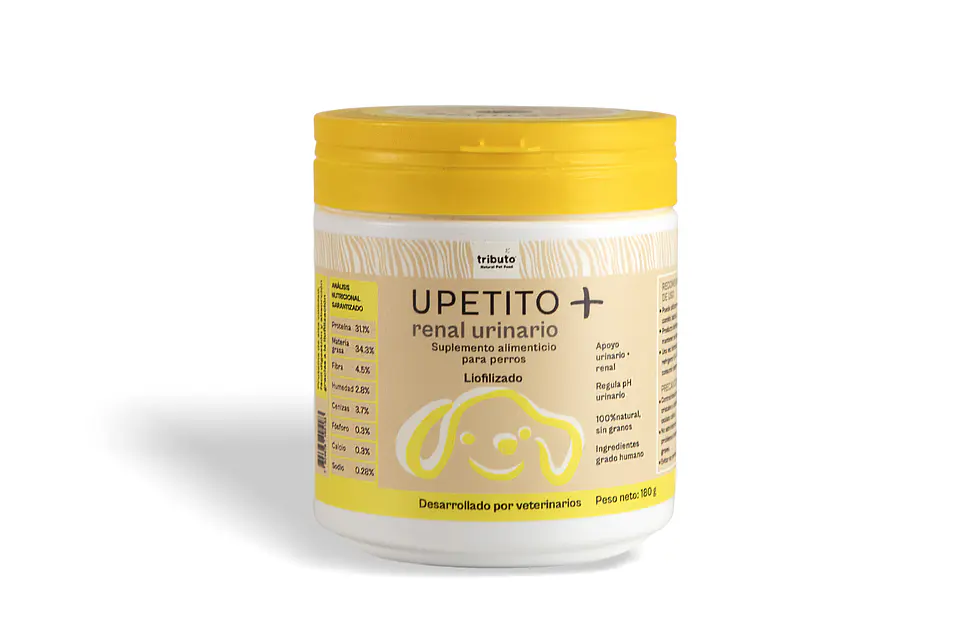 Suplemento Tributo Upetito plus Renal Urinario para Gato 180g 1