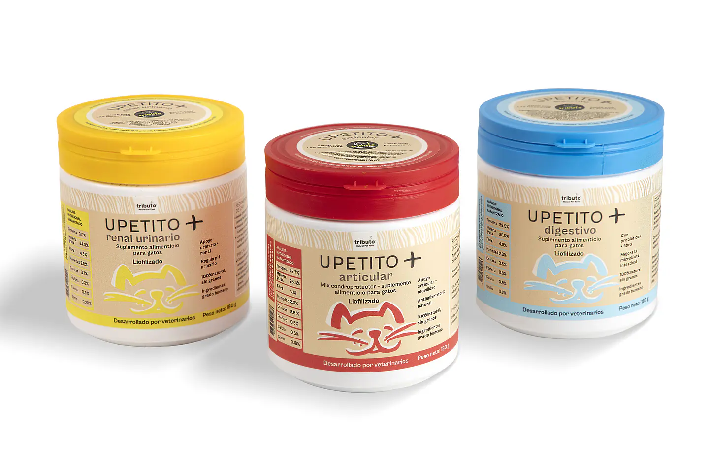 Suplemento Tributo Upetito plus Digestivo para Perro 180g 2