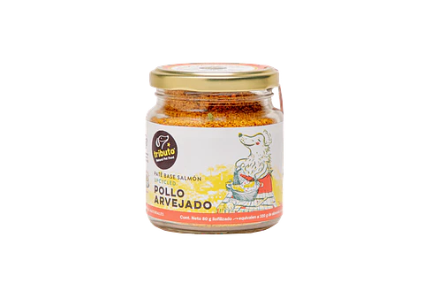 Tributo paté para Perro sabor Pollo Arvejado