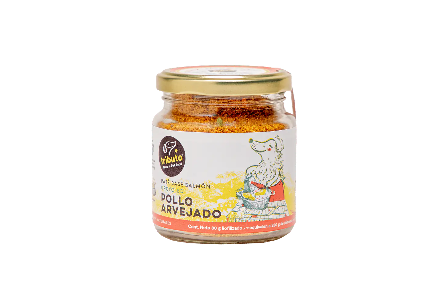 Tributo paté para Perro sabor Pollo Arvejado 1