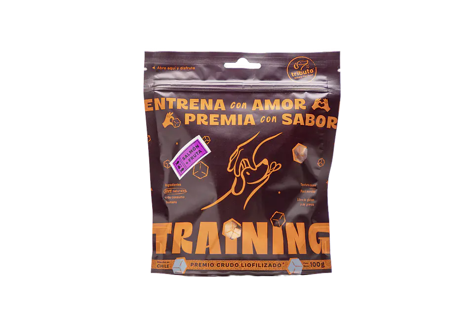 Snack Tributo de Entrenamiento para Perro sabor Vacuno y Frutas 100 g 1