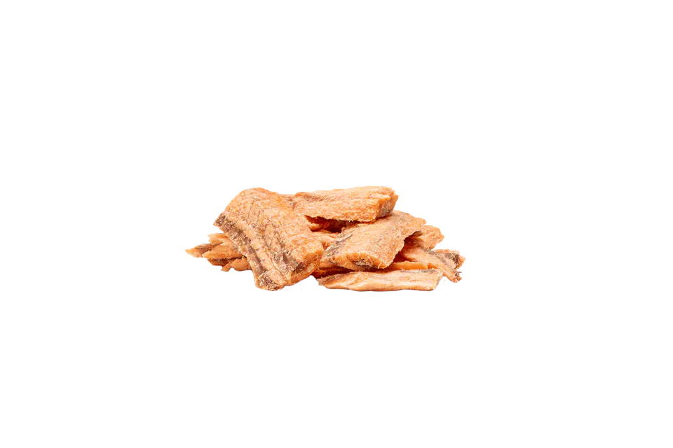 Snack Tributo Filetitos de Salmón Liofilizado 2