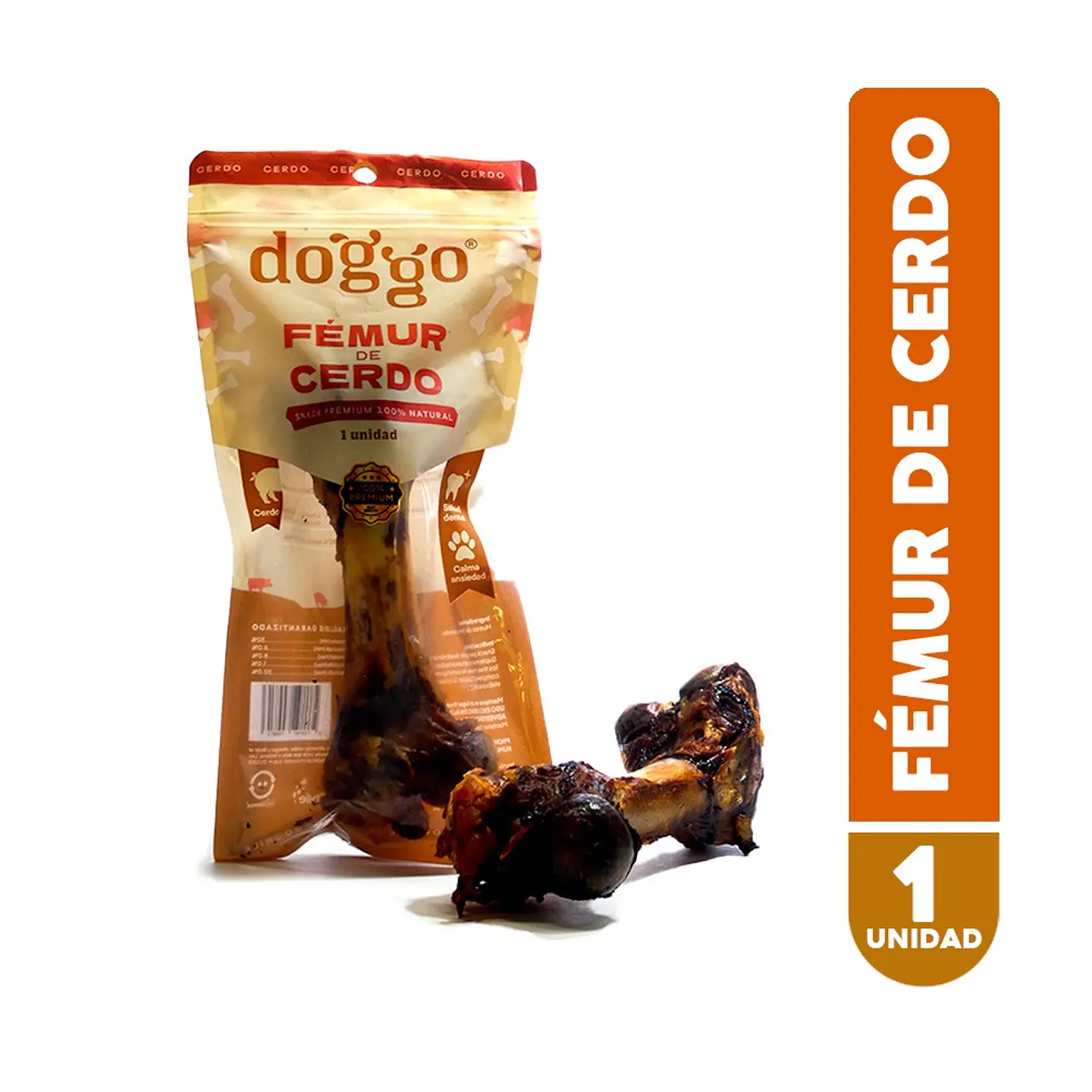 Femur de cerdo Doggo 1