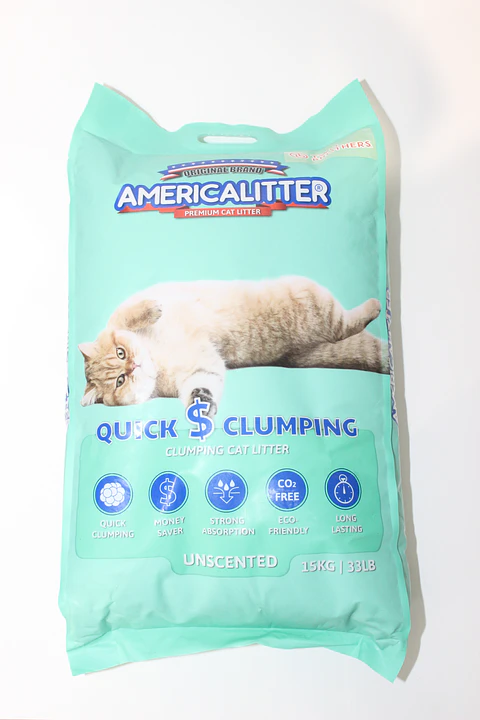 America Litter Arena Sanitaria Quick Clumping 15 Kg