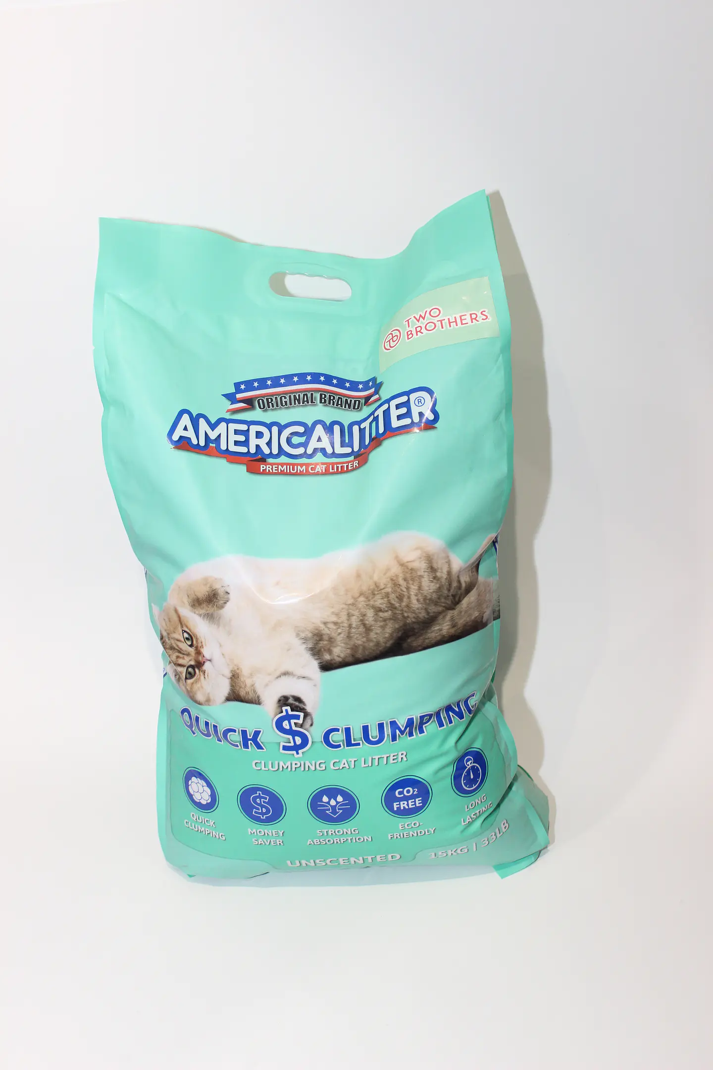 America Litter Arena Sanitaria Quick Clumping 15 Kg 5