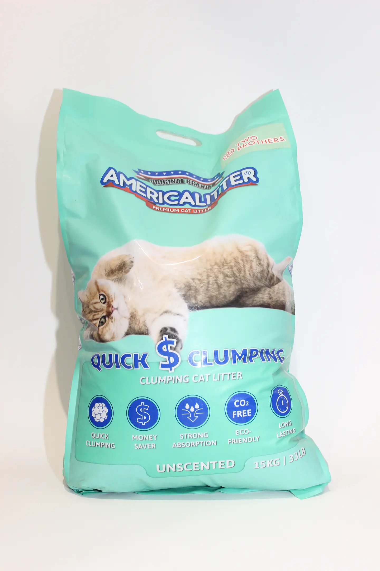 America Litter Arena Sanitaria Quick Clumping 15 Kg 7