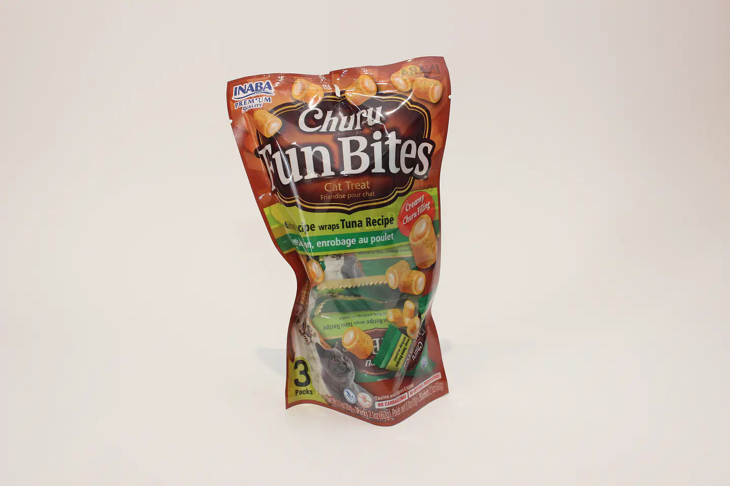 Churu Fun bites para gato sabor Pollo/Atún 1