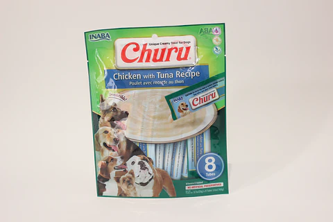 Churu para perros sabor Pollo/ Atún 8 tubos 
