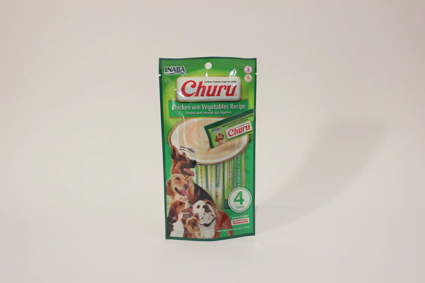 Churu para perros sabor Pollo/Vegetales 1