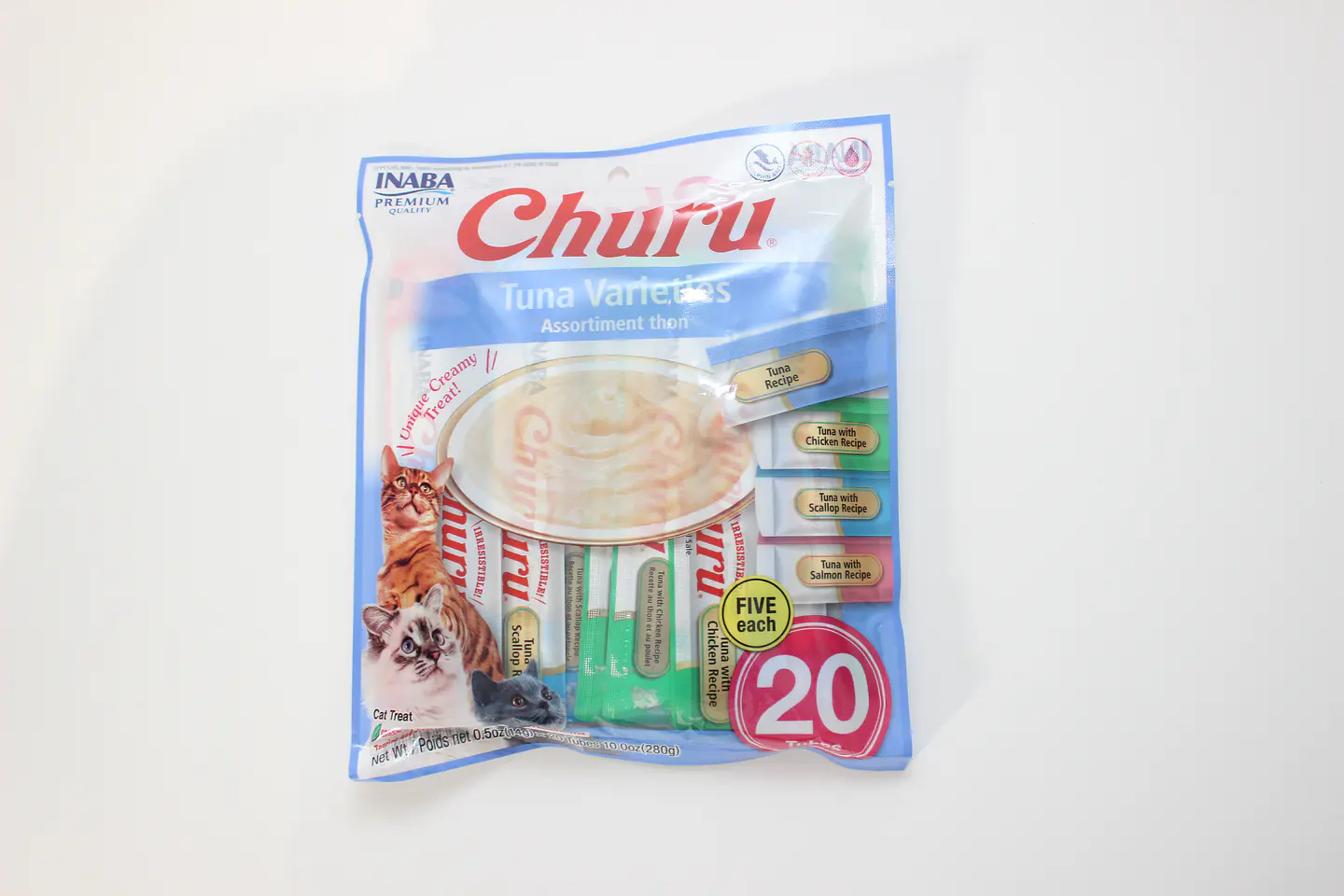 Churu para gatos sabor Atún Variedades  1
