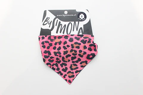 Bandana Cheetah Rosada BySimona