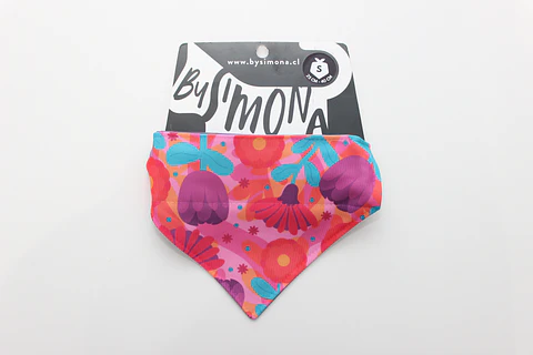Bandana Floreada colores BySimona 