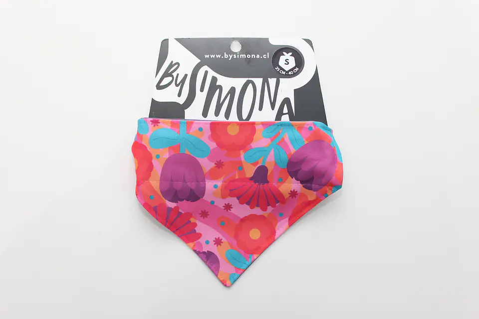 Bandana Floreada colores BySimona  1