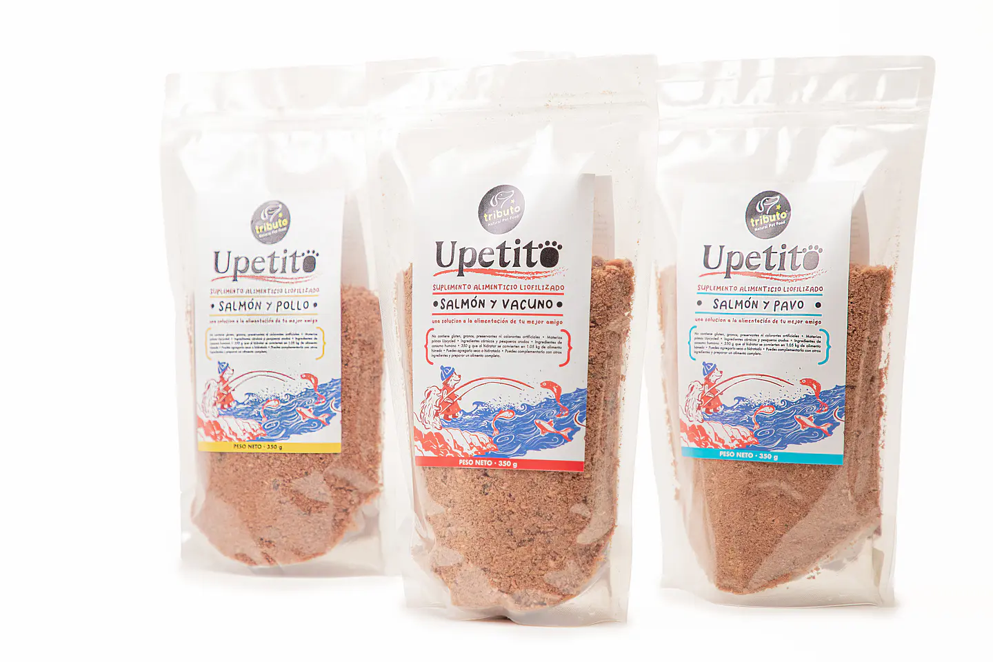 Tributo Suplemento Upetito Salmón Pavo 180g 1
